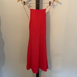 Aritzia Wilfred pink skater minidress